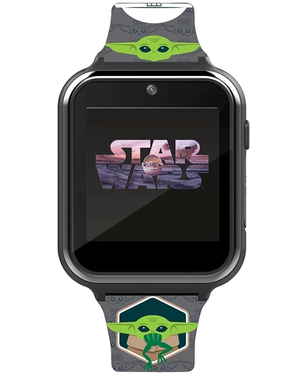 Смарт-часы Accutime Kid's Star Wars Baby Yoda с серым силиконовым ремешком 46x41 мм