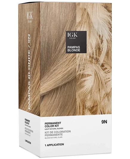Краска для волос IGK Hair, набор 6 шт., блонд Пампас