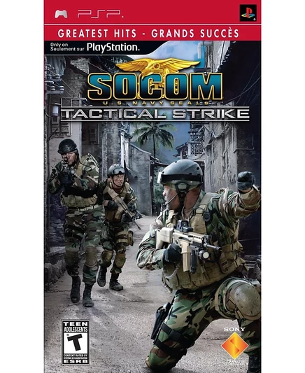 Игра для PSP Sony SOCOM: U.S. Navy SEALs — Tactical Strike