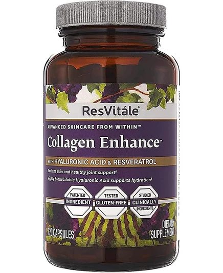 БАД Resvitale Collagen Enhance 1000 мг, 120 капсул