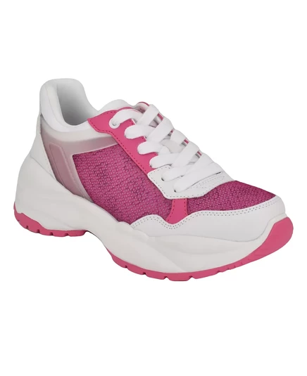  Женские кроссовки для бега трусцой с логотипом Samra на шнуровке pink logo multi