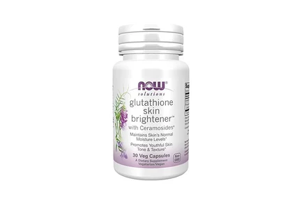 Добавка NOW Foods Glutathione Skin Brightener, 30 капсул