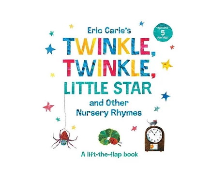 Книжка с клапанами Эрик Карл «Twinkle, Twinkle и другие»
