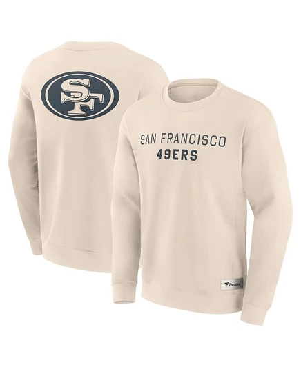 Мужской свитшот Fanatics San Francisco 49ers, кремовый