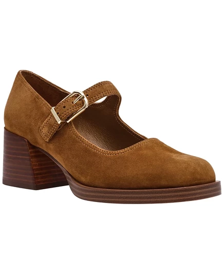 Женские туфли-лодочки Mary-Jane на платформе Lisbon от Steve Madden коричневого цвета