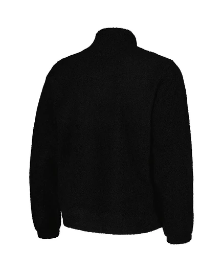 Мужской пуловер G-III Pinch Runner 1/2-zip шерпа, черный