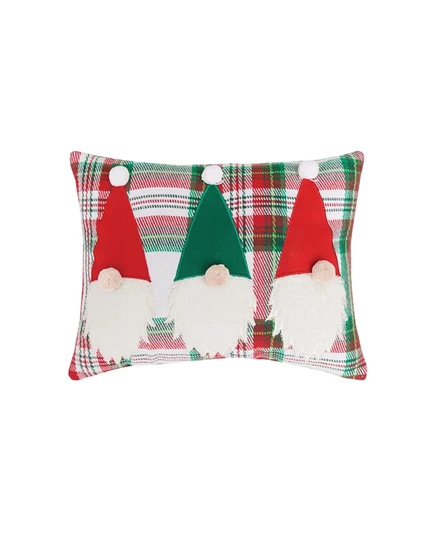 Декоративная подушка C & F Home Gnome Trio 23×30 см, красная