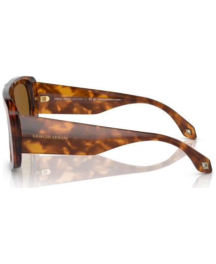 Мужские солнцезащитные очки Giorgio Armani, AR818356-X 56 red havana