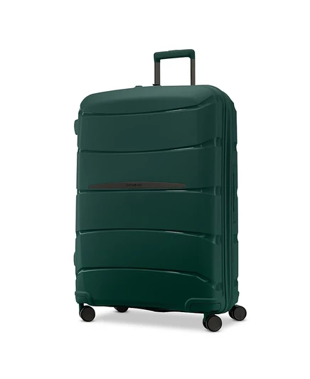 Большой чемодан Samsonite Outline Pro 30″ на колесах, зеленый
