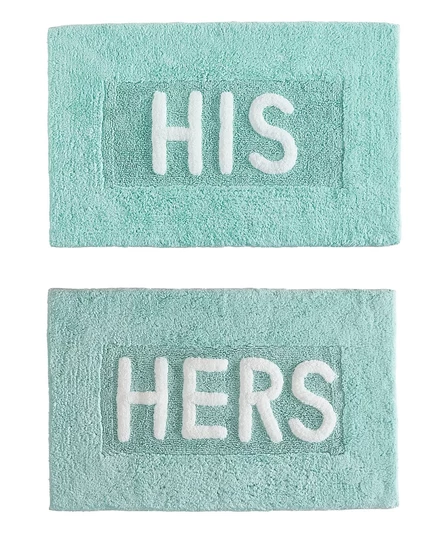 Набор ковриков для ванной Jean-Pierre His & Hers, синий