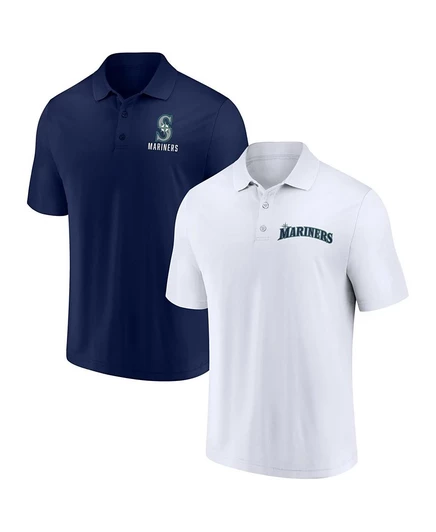 Мужская поло Fanatics комплект из 2 штук Seattle Mariners, разноцветный