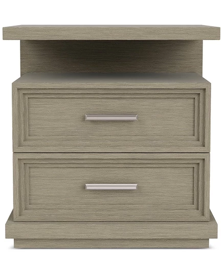 Тумба прикроватная Furniture Cascade, серая