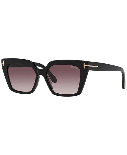 Женские солнцезащитные очки Winona от Tom Ford, зеркальные TR001637 black