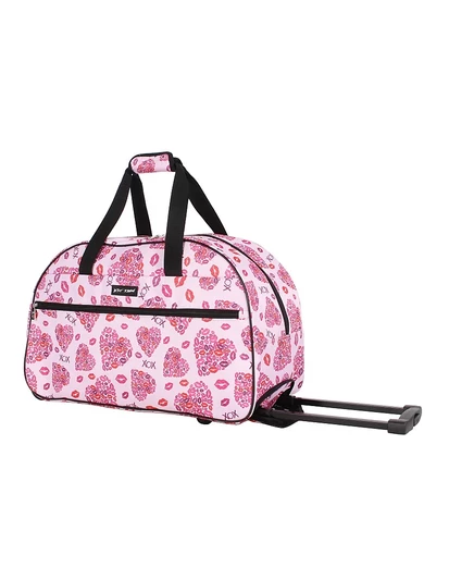 Дорожная сумка на колесах Betsey Johnson Carry-On, разноцветная