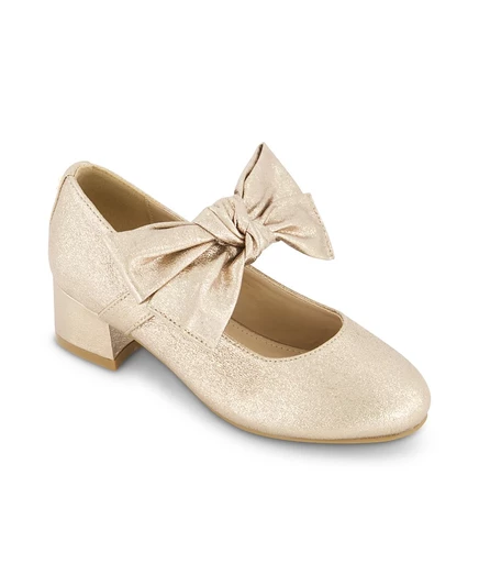 Туфли для девочек Sam Edelman Bianca Teddy на каблуке, золотистые