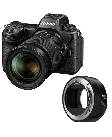Беззеркальный Nikon Z6III комплект 24–70 мм f/4 S, черный