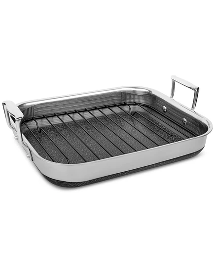 Противень Livwell DiamondClad 36×31 см с решеткой, нерж. сталь