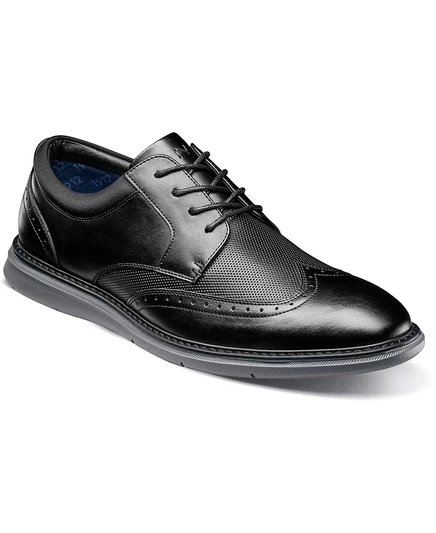 Мужские оксфорды Nunn Bush Chase Wingtip, черные
