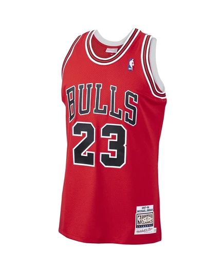 Мужская майка Mitchell & Ness MJ 1997–98, красная