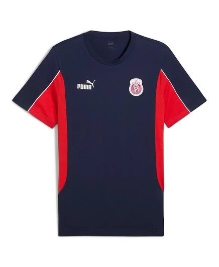 Мужская темно-синяя футболка Chivas ftblARECHIVE от Puma navy