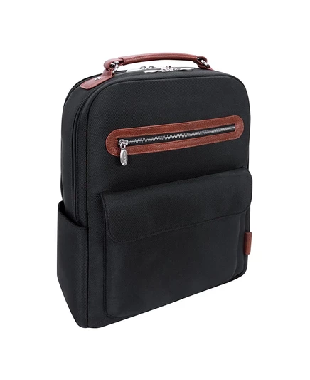 Унисекс рюкзак McKlein Logan 17″ нейлоновый для ноутбука, черный