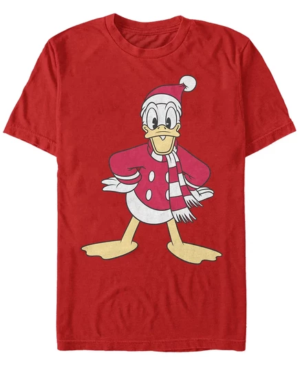 Мужская красная футболка с коротким рукавом Fifth Sun от Donald Hat red