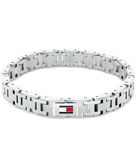 Мужской браслет Tommy Hilfiger H-Link, серебристый