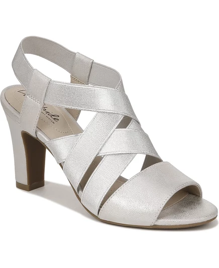 Женские босоножки LifeStride Charlotte, серебристые