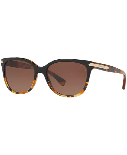 Солнцезащитные очки Coach Polarized с поляризацией, HC8132 tortoise/brown gradient polar