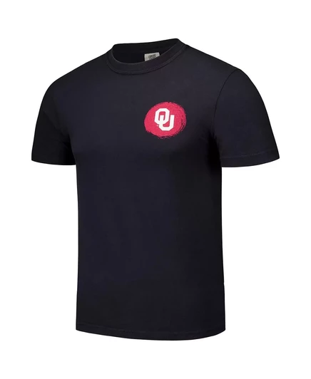 Мужская и женская футболка Oklahoma Sooners Hyper Local Top Daug Slam Dunk от Image One black