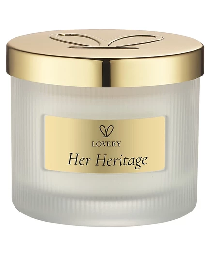 Соевая свеча Lovery Her Heritage, 4,5 унции. белый