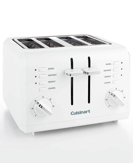 Компактный тостер Cuisinart CPT-142P1 на 4 ломтика