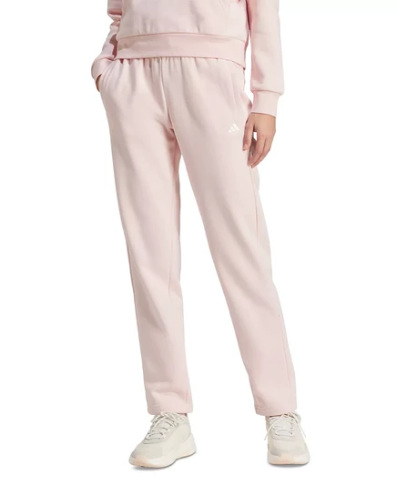  Женские флисовые спортивные брюки Feel Cozy с маленьким логотипом sandy pink