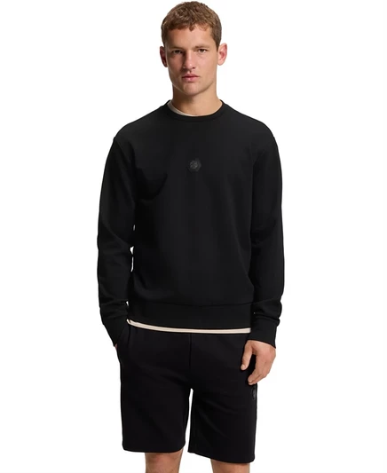 Мужской свитшот Hugo Boss BOSS Monogram, черный