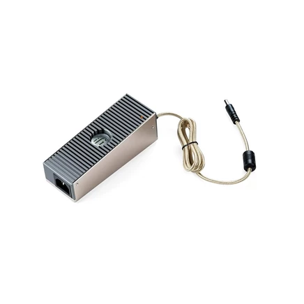 Источник питания iFi SilentPower iPower Elite с низким уровнем шума - 15 В серебристого цвета