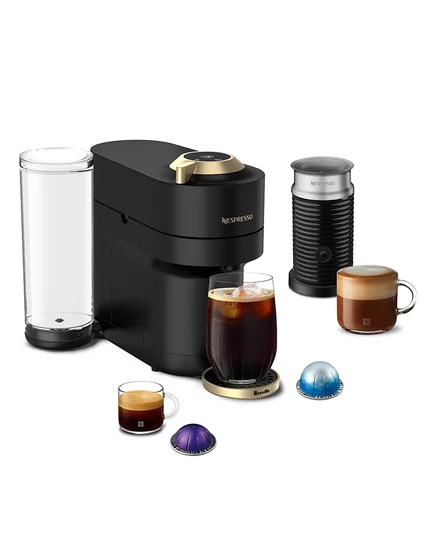 Nespresso Limited-Edition Vertuo Pop+ Deluxe Coffee and Espresso Maker by Breville black