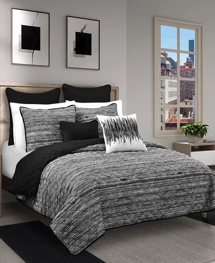 Комплект стеганых одеял Royal Court Dalton Sleek Stripe из 2 предметов, Twin/Twin XL