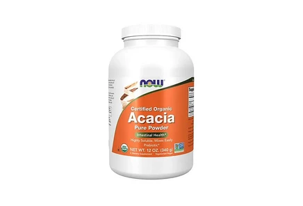 Пищевая добавка NOW Foods Acacia Fiber органическая, 340 г
