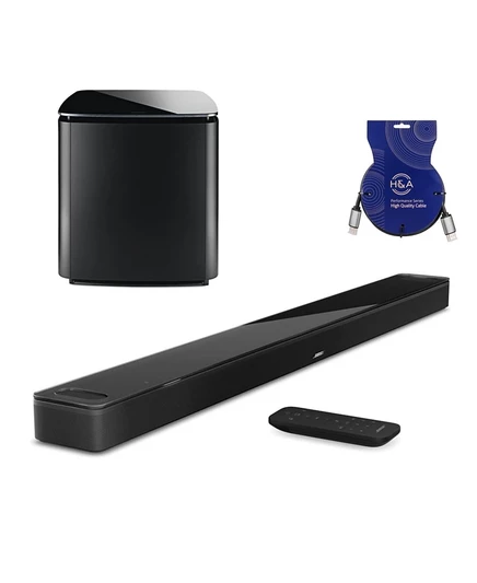 Саундбар Bose Smart Soundbar Ultra с Bass Module 700, черный