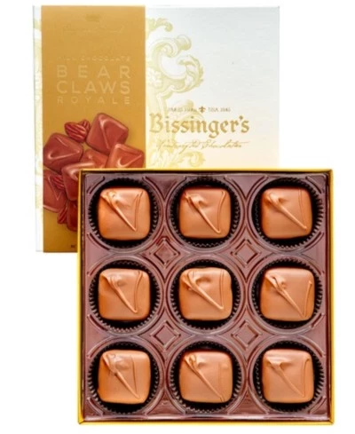 Набор Bissinger's Bear Claw Royale, 9шт., молочный шоколад