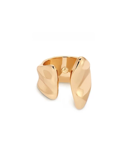 Золотое кольцо-браслет Ettika Liquid Luxe Band