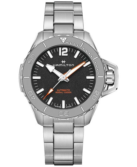 Мужские часы Hamilton Khaki Navy Frogman авт., 46 мм, черный