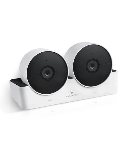 Зарядная станция Wasserstein для Nest Cam, двойная, белая