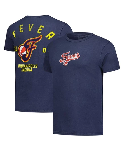 Унисекс футболка Stadium Essentials Indiana Fever, джинсовая