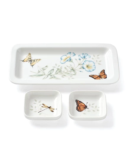 Набор для суши Lenox Butterfly Meadow, белый