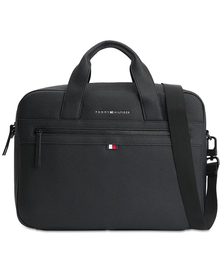 Незаменимая сумка для компьютера от Tommy Hilfiger   black