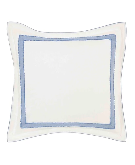 Европейская наволочка Laura Ashley Mila 66×66 см, синяя