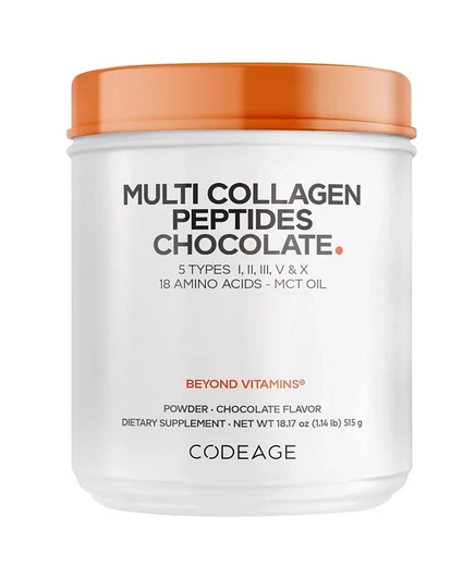 Коллагеновый порошок Codeage Multi Collagen шоколадный, 515 г