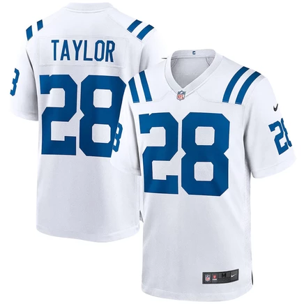 Мужская майка Jonathan Taylor Indianapolis Colts для альтернативной игры white