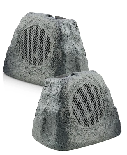 Уличная колонка iHome Rock с солнечной панелью, серая